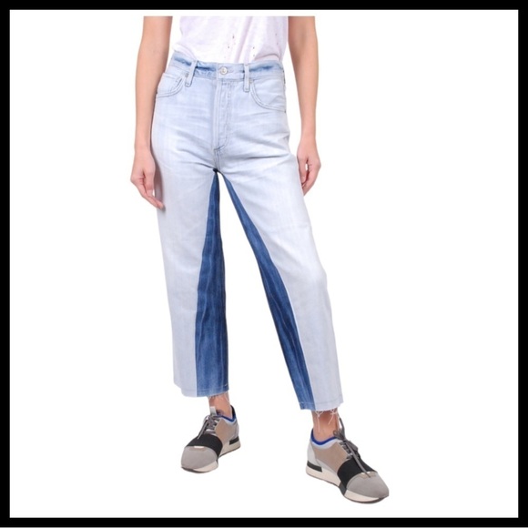 COH Cora Crop Relaxed Shadow Inseam - Picture 1 of 11